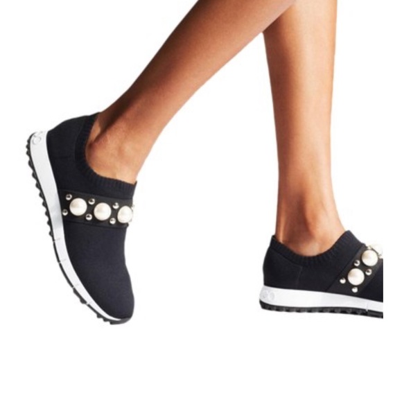 Jimmy Choo Verona Pearl slip on sneakers - Picture 1 of 7